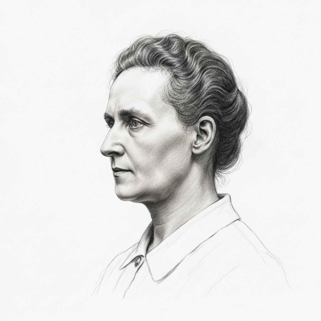 Portrait of Marie Curie